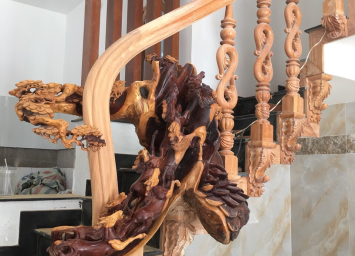 CẦU THANG GỖ,TAY VỊN GỖ UY TÍN TẠI BÌNH DƯƠNG